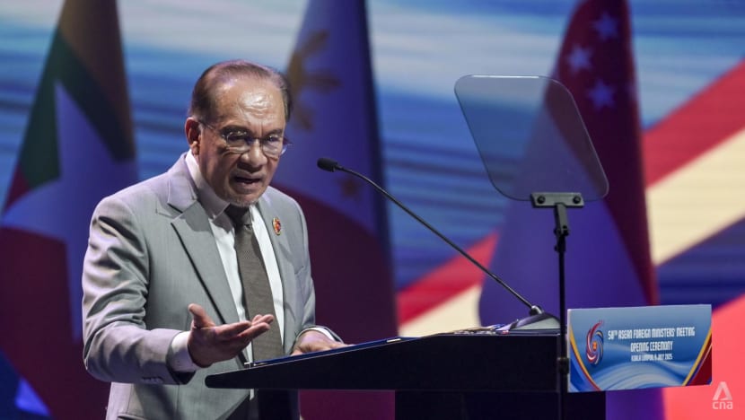 Malaysia's Anwar slams tariffs as regional meet starts