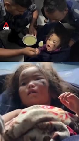 Girl pulled alive from Nepal flood rubble
