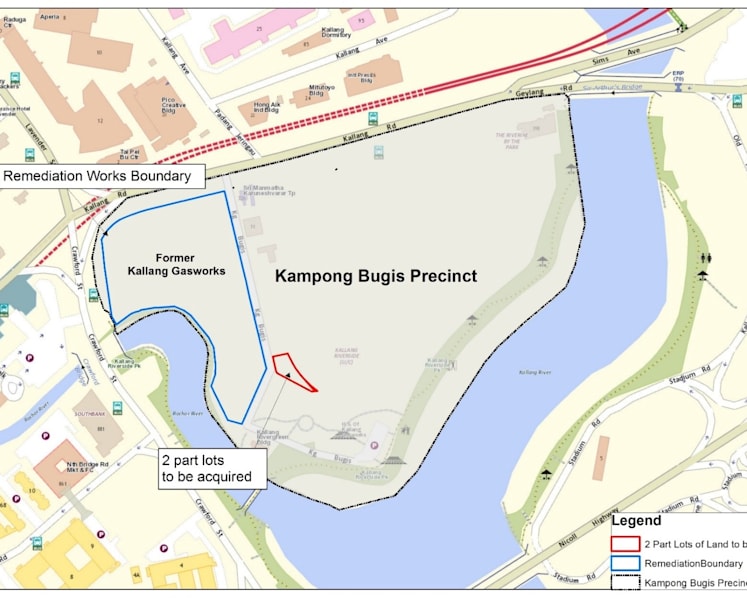 Development of Kampong Bugis kicks off with land treatment tender, acquisition of private land works