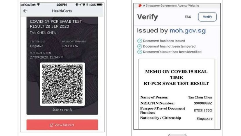 S'pura bangunkan piawai baru sahkan keputusan ujian COVID-19 bagi perjalanan rentas sempadan