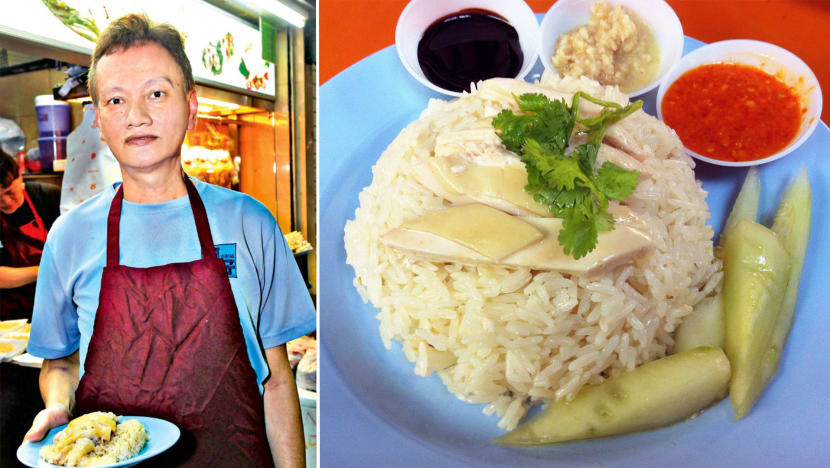 ‘Not Easy To Take A Break’: Ah Tai Chicken Rice Hawker Injures Hand, Returns To Work Early