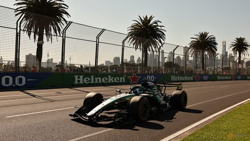 Russell fastest in final practice as Mercedes teammate crashes out