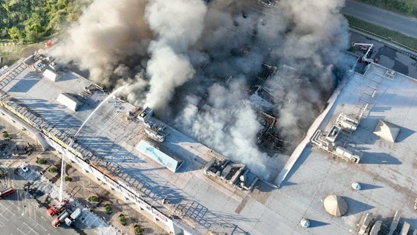 Russian drones strike Ukraine shopping centre in Kryvyi Rih, killing at least 14