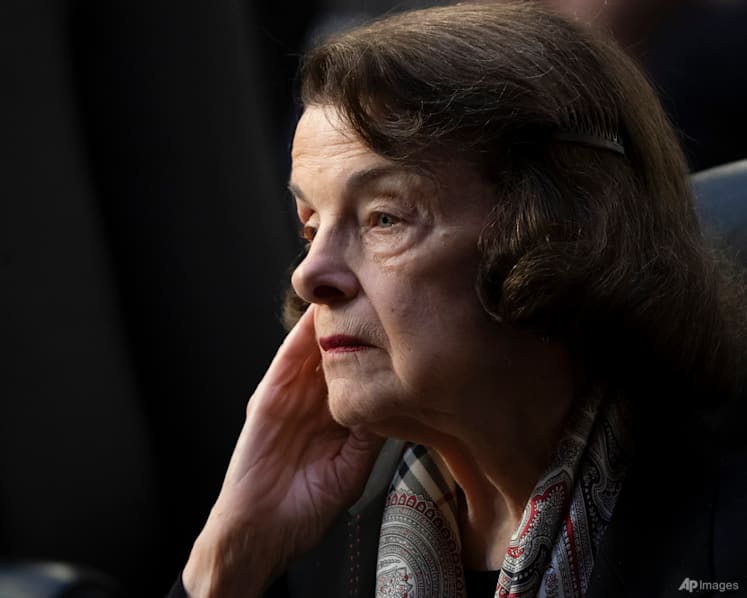 Long-serving US Democratic Senator Dianne Feinstein dead at 90