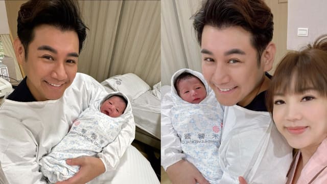 台湾男星陈熙锋二度当爸　儿子小名和正脸曝光！