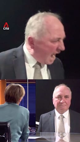 Australian politician who yelled at dog on live TV apologises