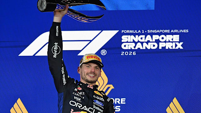 F1新加坡大奖赛 维斯塔潘首度夺冠