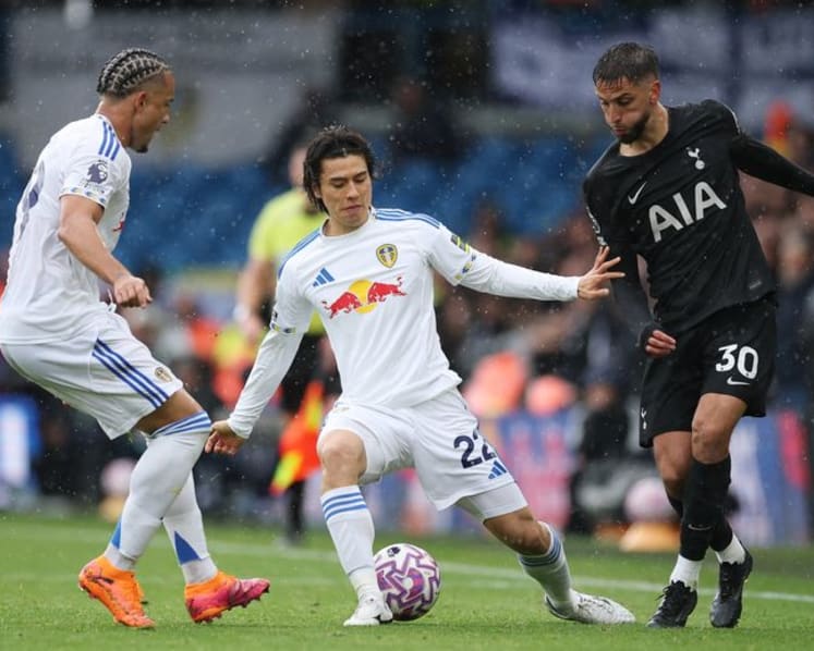 Kudus sparkles as Tottenham end Leeds' unbeaten home run