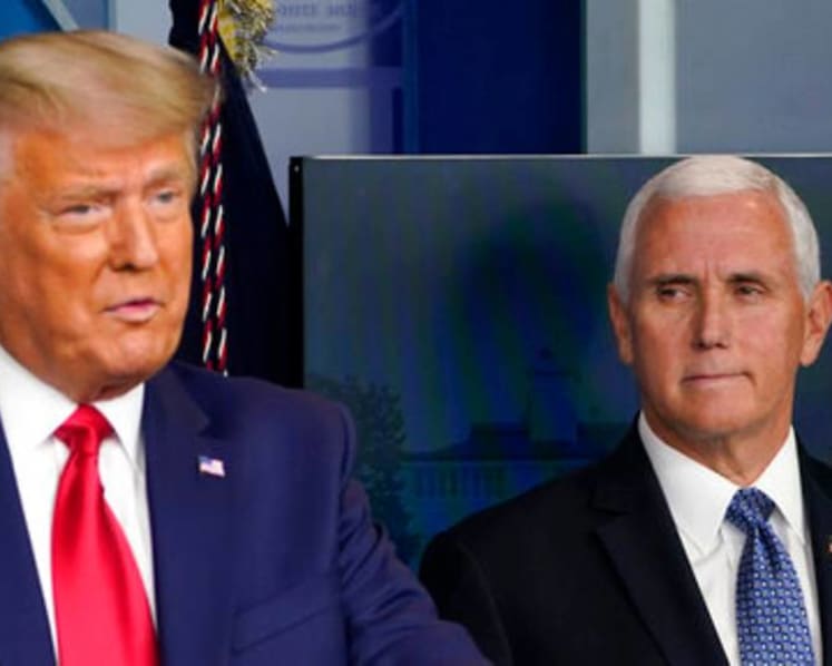 Loyal soldier Pence torn between Trump, Constitution