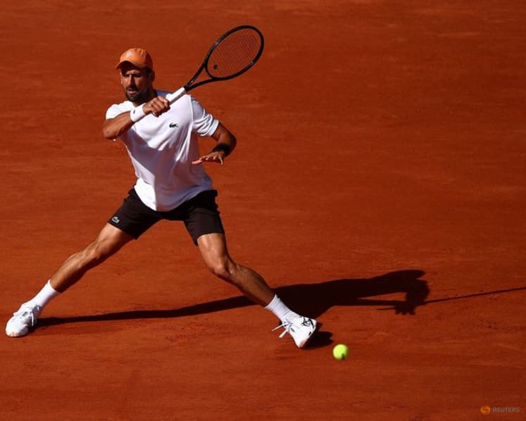 Djokovic seeks record 25th Grand Slam as French Open begins