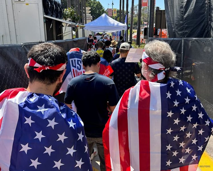 Fans in car-centric LA embracing buses and trains for World Cup