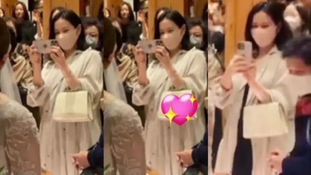 现身友人婚礼　孙艺真孕肚照曝光