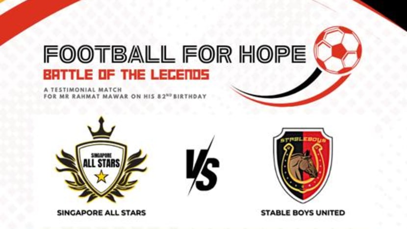 Legenda bola sepak SG beraksi dalam “Football For Hope”