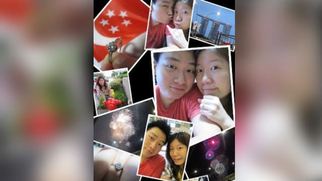 本地男友国庆日求婚 妻子：从此新加坡成了第二个家