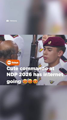 This commando defo stole the NDP show early 😍 #mediacorpNDP26 #NDP2026 #8dayssg #fypsg #sgtiktok 