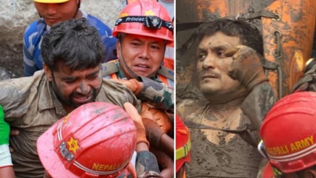 受困隧道后获救 尼泊尔工人：为救同事选择留下