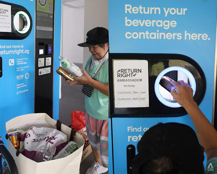 From serial collectors to reluctant recyclers: How Singapore’s beverage container return scheme is shifting habits