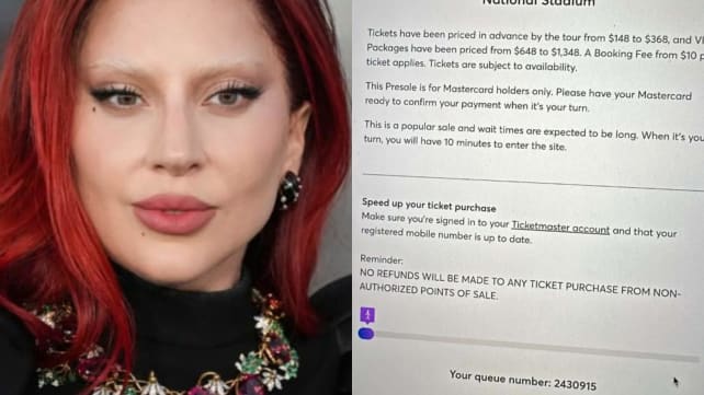 Lady Gaga Singapore concerts: 1st day of ticket presale sees queue numbers exceeding 2 million