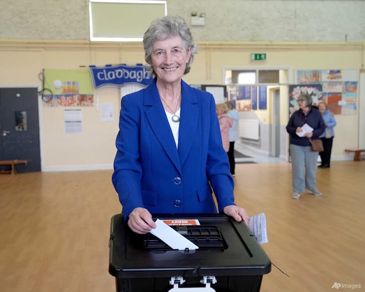 Independent left-wing politician Connolly wins Irish presidency in landslide