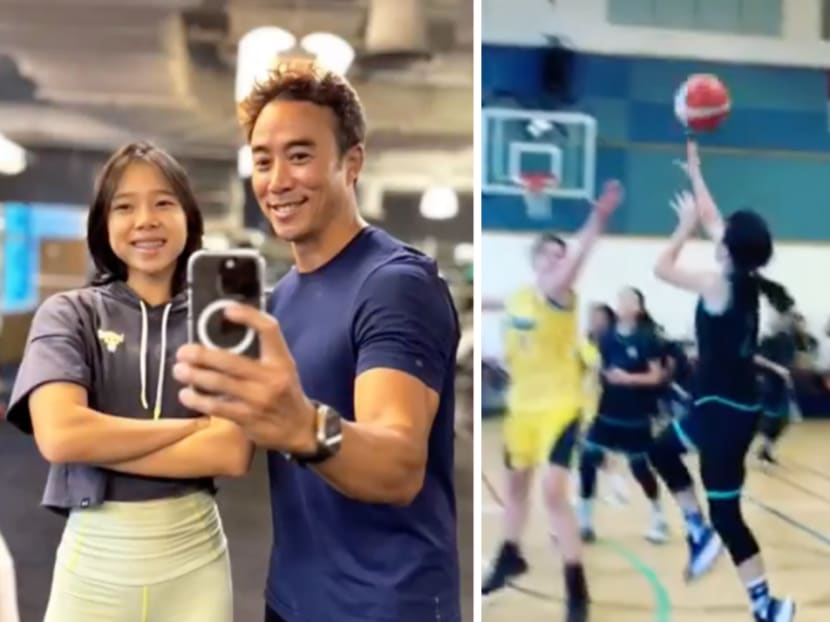 Allan Wu&rsquo;s video of Stanford-bound daughter shows she&rsquo;s also a really good basketball player