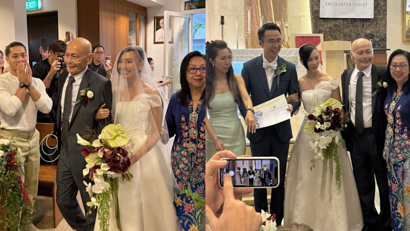 Sonia Chew Wasn’t Sure Her Dad Would Make It For Her Wedding, Then He Walked Her Down The Aisle