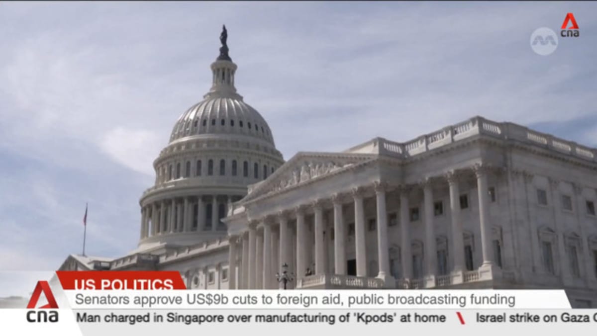 US Senate approves US$9b cuts to foreign aid, public broadcasting ...