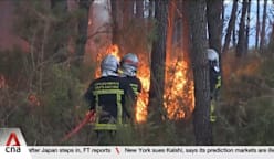 Cooler temperatures, rain bring relief to French firefighters