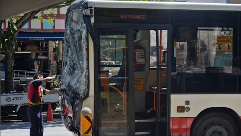 3-bus collision on Changi Road leaves 28 hurt