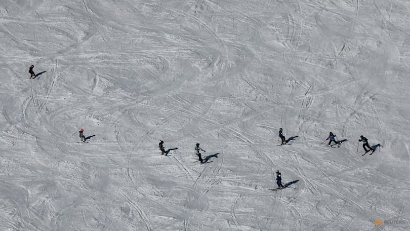 Snowmaking and stockpile help Italy's Livigno get ready for Games
