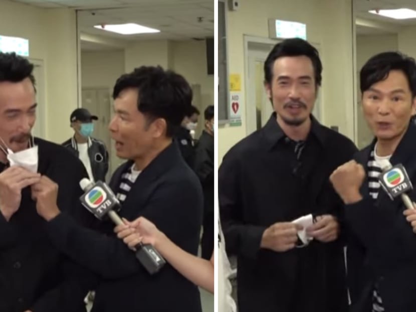 Roger Kwok Called &ldquo;Rude&rdquo; For Gleefully Pulling Down Moses Chan's Mask During Interview 
