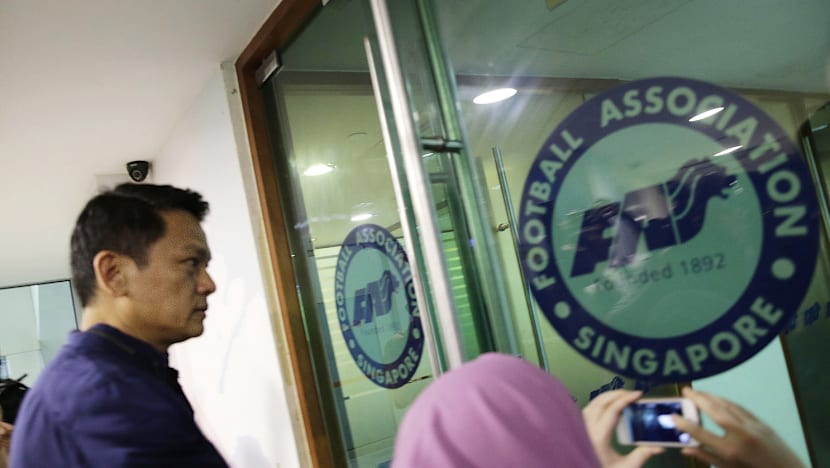 Media gathers from morning as raids at FAS, football clubs continue into the night