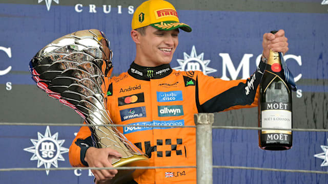 F1巴西大奖赛：迈凯伦车手诺里斯夺冠