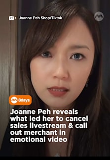 "The reason why I chose to voice out is to highlight values," the actress tells 8days.sg. #8dayssg #8dayssglocalent #livestream #china #sale