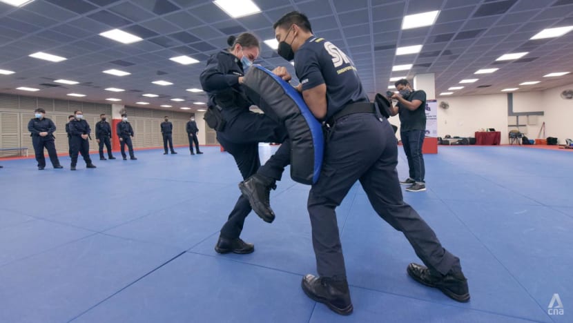 Officers to be taught more 'instinctive' moves as Singapore Prison Service revises training in defensive techniques Officers to be taught more 'instinctive' moves as Singapore Prison Service revises training in defensive techniques