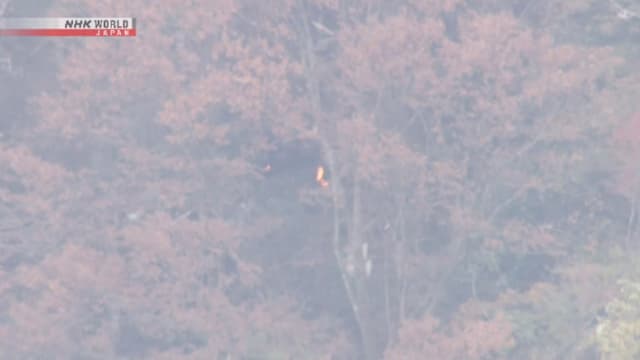 日本一架小型飞机在福冈县坠毁 机上三人全部罹难