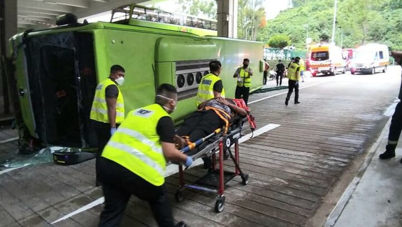 Bukit Batok bus interchange accident: 65-year-old bus driver arrested