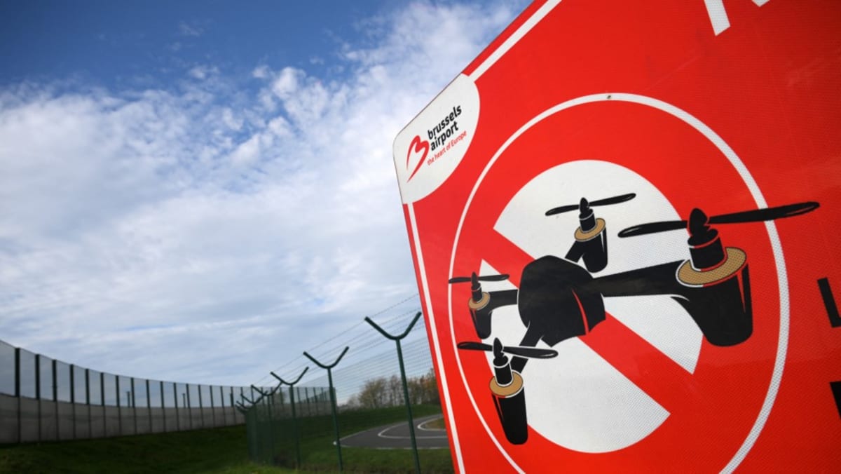 Belgium probes drone sightings after flights halted overnight