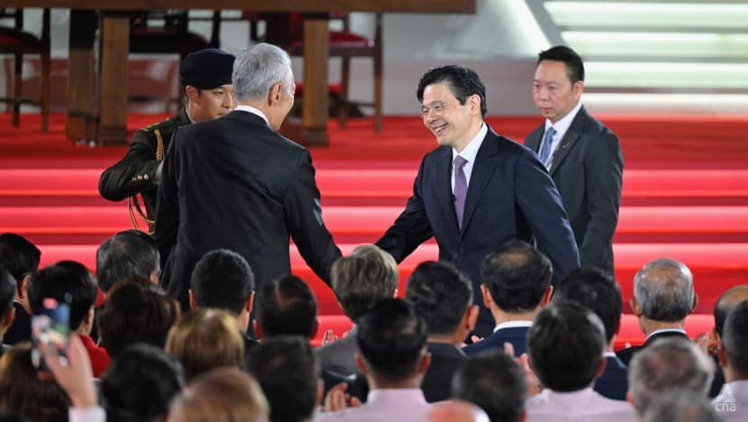 In pictures: Swearing-in of Singapore's fourth Prime Minister Lawrence Wong In pictures: Swearing-in of Singapore's fourth Prime Minister Lawrence Wong