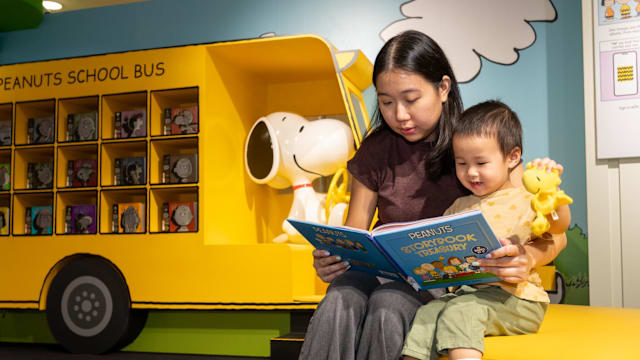 那么一只可爱的Snoopy，陪伴你阅读快乐