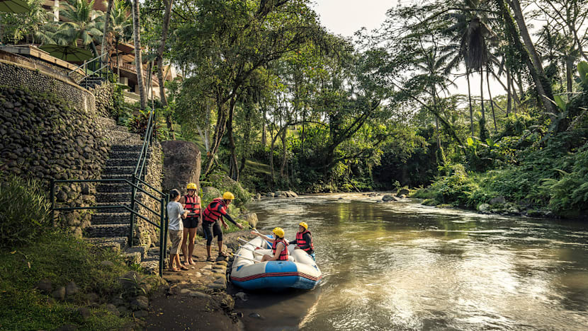 This might be the best hotel transfer in Bali – and the most beautiful