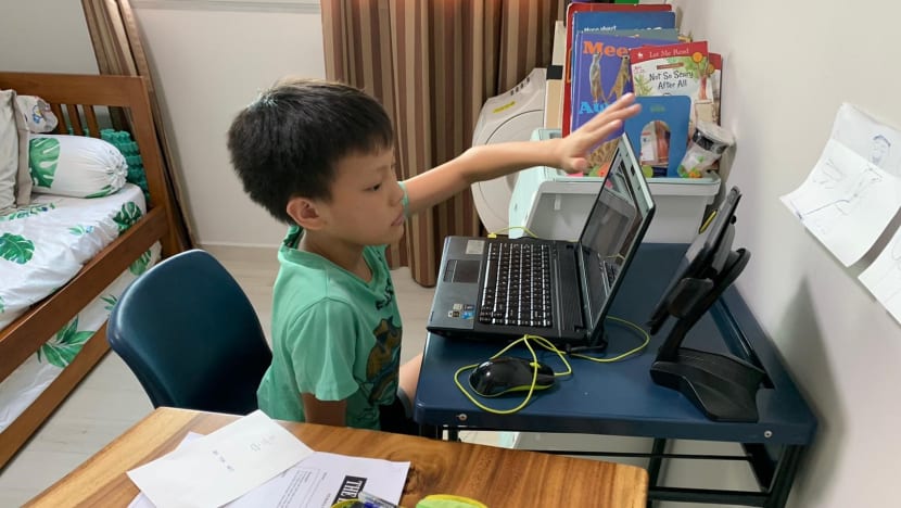 Parents play IT role as system glitches mar first day of home-based learning for primary schools
