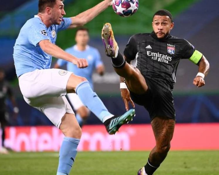 Football: Lyon upset Man City to set up Champions League semi with Bayern