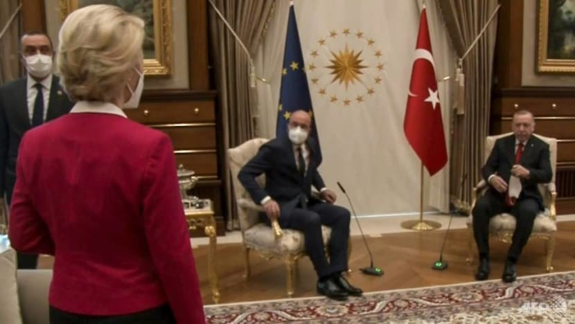 EU chief says 'sofagate' shows need to tackle sexism