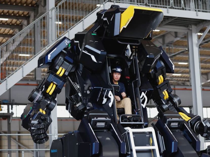 Japan startup develops 'Gundam'-like robot with S$3.7 million price tag