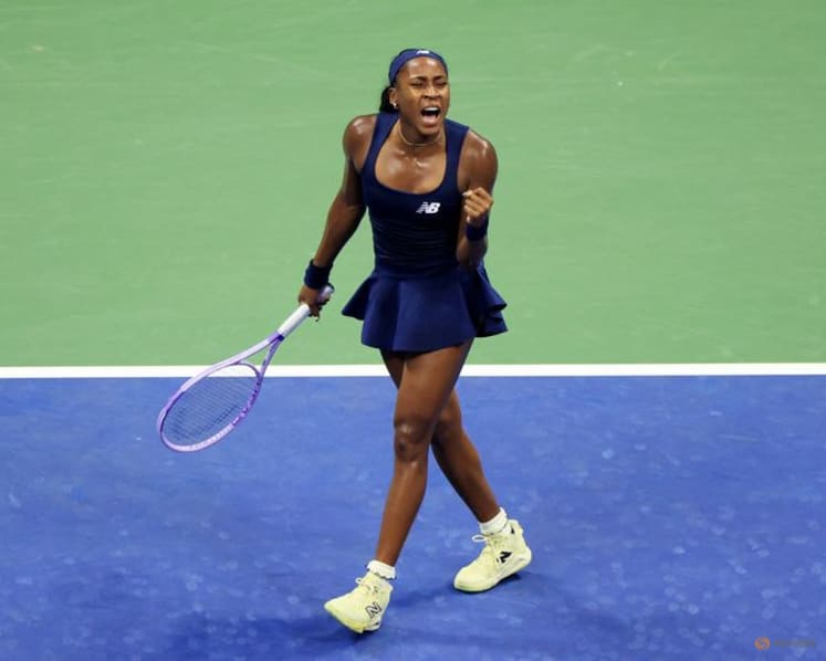 Home favourite Gauff storms past Sonmez at US Open
