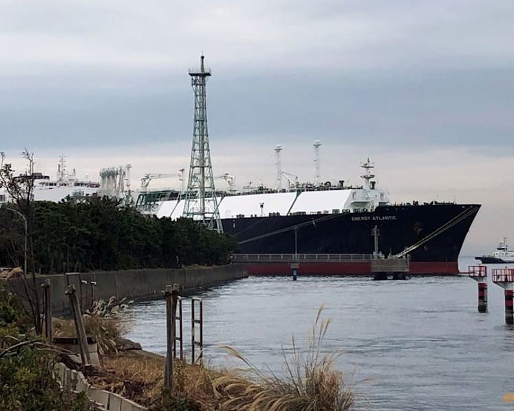 Exclusive-Japan to step up LNG purchases for emergency reserve from January, industry ministry sources say