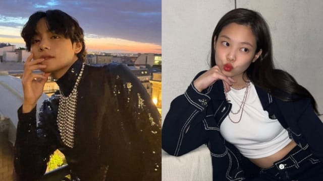 Jennie、V爆交往逾1年　网友抓出“床上细节”
