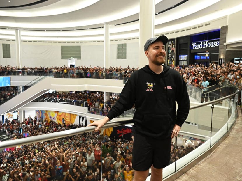 Popular US YouTuber, MrBeast (pictured) uses money from brand deals to carry out spectacularly wasteful stunts, including blowing up a Lamborghini and giving away a private jet. Popular US YouTuber, MrBeast (pictured) uses money from brand deals to carry out spectacularly wasteful stunts, including blowing up a Lamborghini and giving away a private jet.