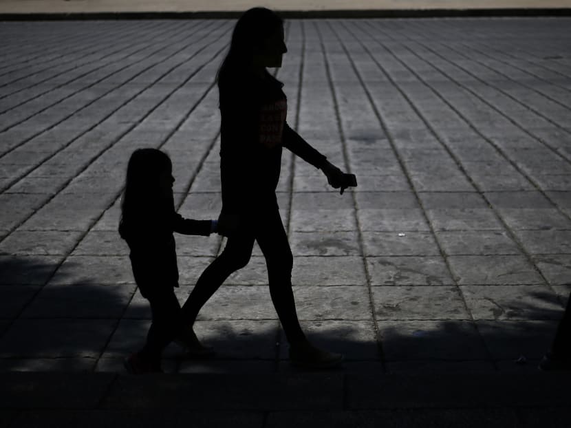 Cases of sexual abuse allegations involving children under the age of 16 have increased in Singapore, with the Ministry of Social and Family Development investigating 107 allegations of child sexual abuse last year, up from 56 in 2014. Photo: AP
