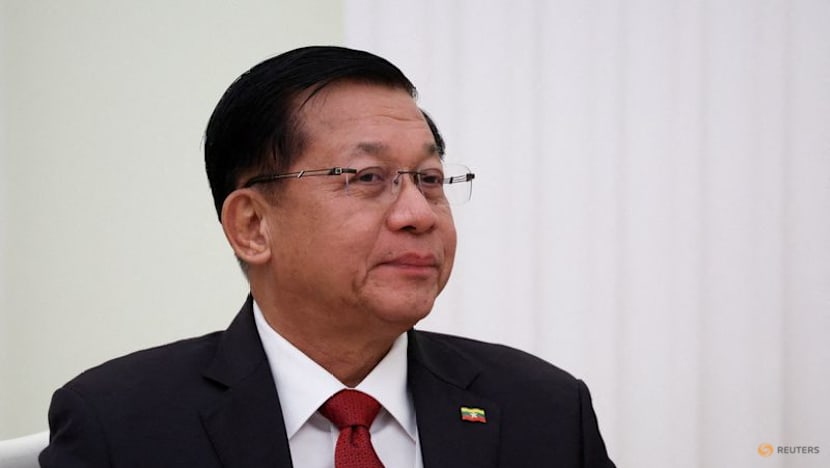 Myanmar leader Min Aung Hlaing visits Laos in first trip to an ASEAN member state